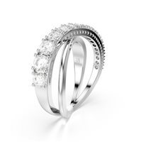 Ring Swarovski Woman Hyperbola in Metal Alloy 5714952 - 5714952